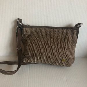 The Sak Woven Crochet Hobo Bag Crossbody